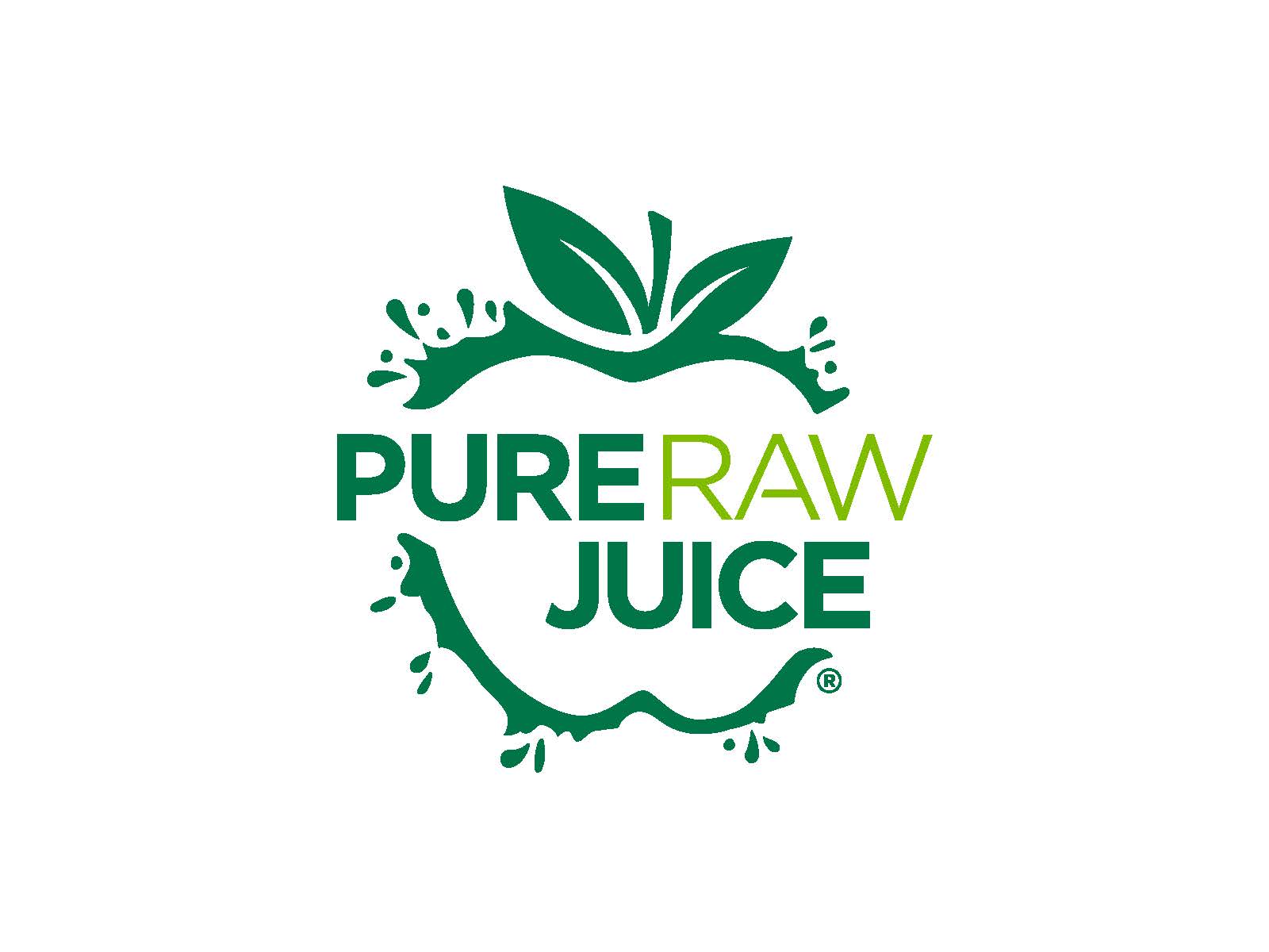 Pure raw juice logo
